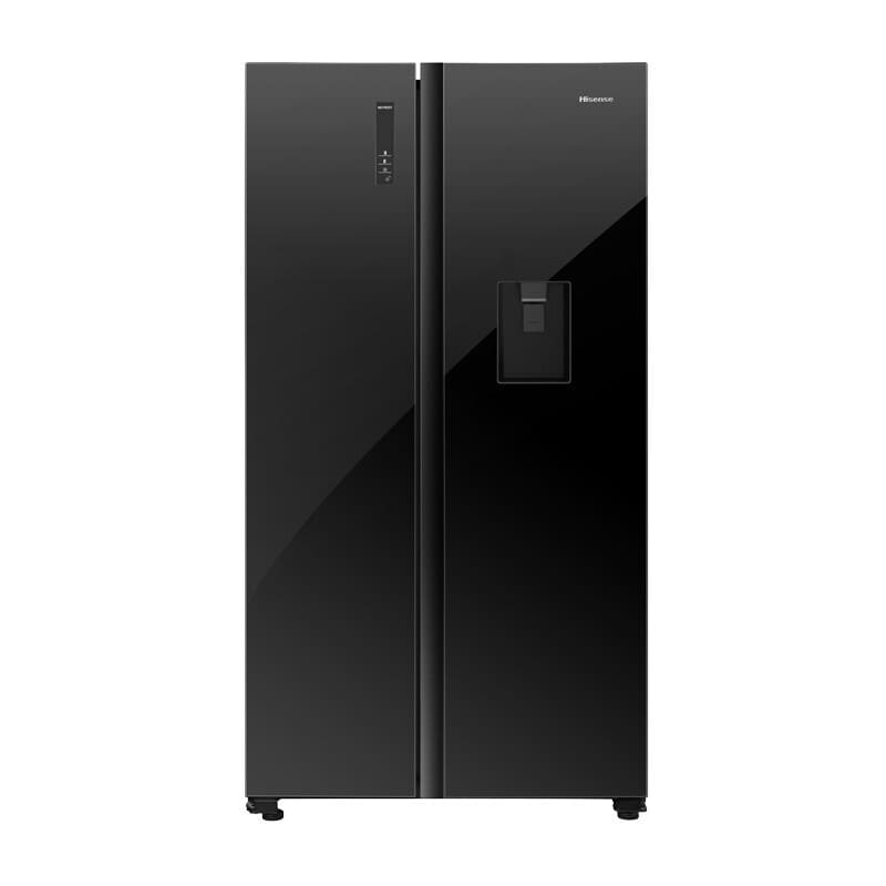 HISENSE SIDE BY SIDE REFRIGERATOR 518L 67BGL WITH DISPENSER