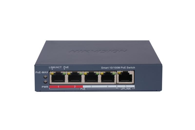 Hikvision DS 3E1105P EI 4 Port Smart Managed 100 Mbps PoE Switch EBaaba hikvision-ds-3e1105p-ei-4-port-smart-managed-100-mbps-poe-switch-ebaaba