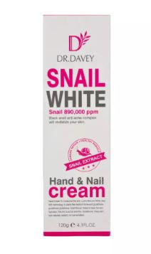 Dr. Davey Snail White Hand and Nail Cream Moisturizing Cream