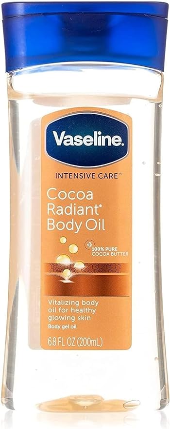 Vaseline Intensive Care Cocoa Radiant Body Gel Oil, 6.8 oz