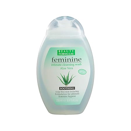Beauty Formulas Intimate Cleansing Aloe Vera Wash, 250ml