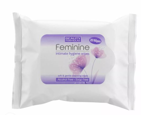 Beauty Formulas Feminine Intimate Hygiene Wipes
