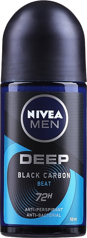 Nivea Men Deep Black Carbon Roll-On