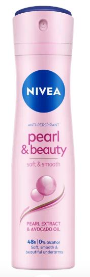 NIVEA Pearl & Beauty deodorant for smooth & beautiful underarms