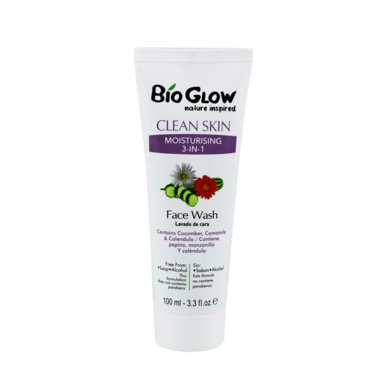Bio Glow Clean Skin Moisturising 3in1 Face Wash 100ml