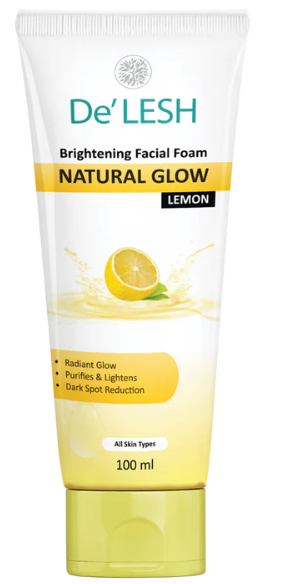 De'Lesh Natural Glow Lemon Face Wash