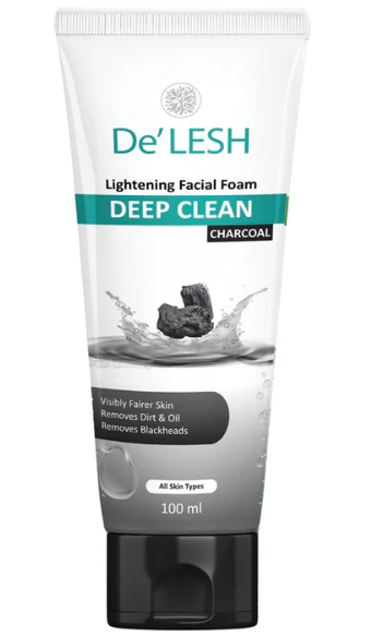 De'Lesh Charcoal Face Wash
