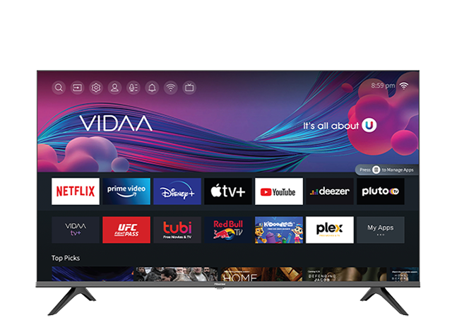 ROCH VIDAA 70 INCH SMART TV