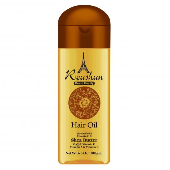 ROUSHUN Shea Butter with Vitamin A, C, K Hair Oil