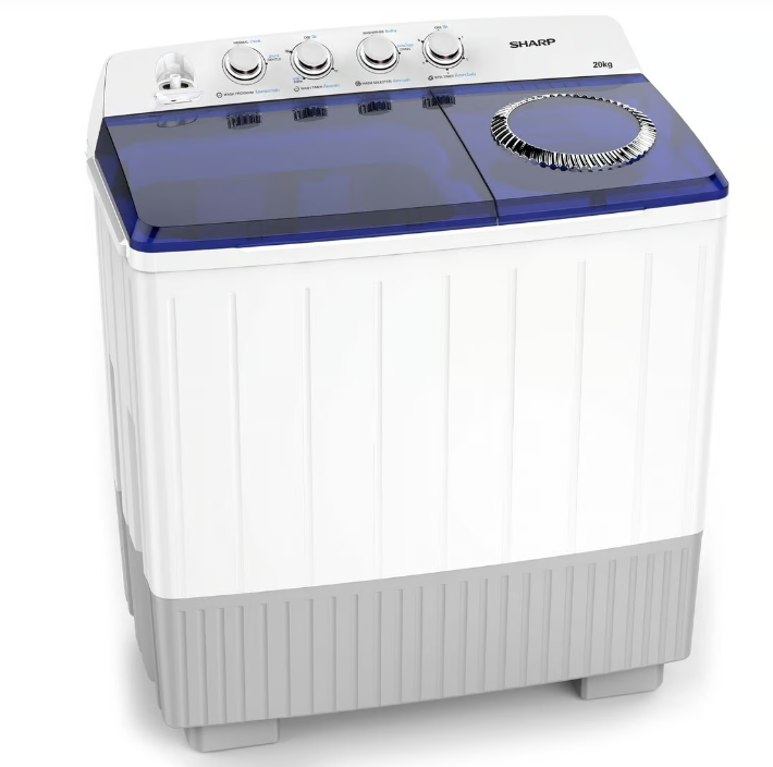 Sharp Twin Tub Semi Automatic Washing Machine 9KG