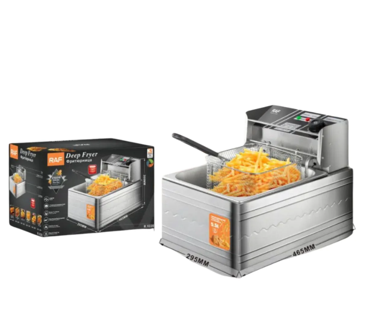 RAF DEEP FRYER 5220(6L)