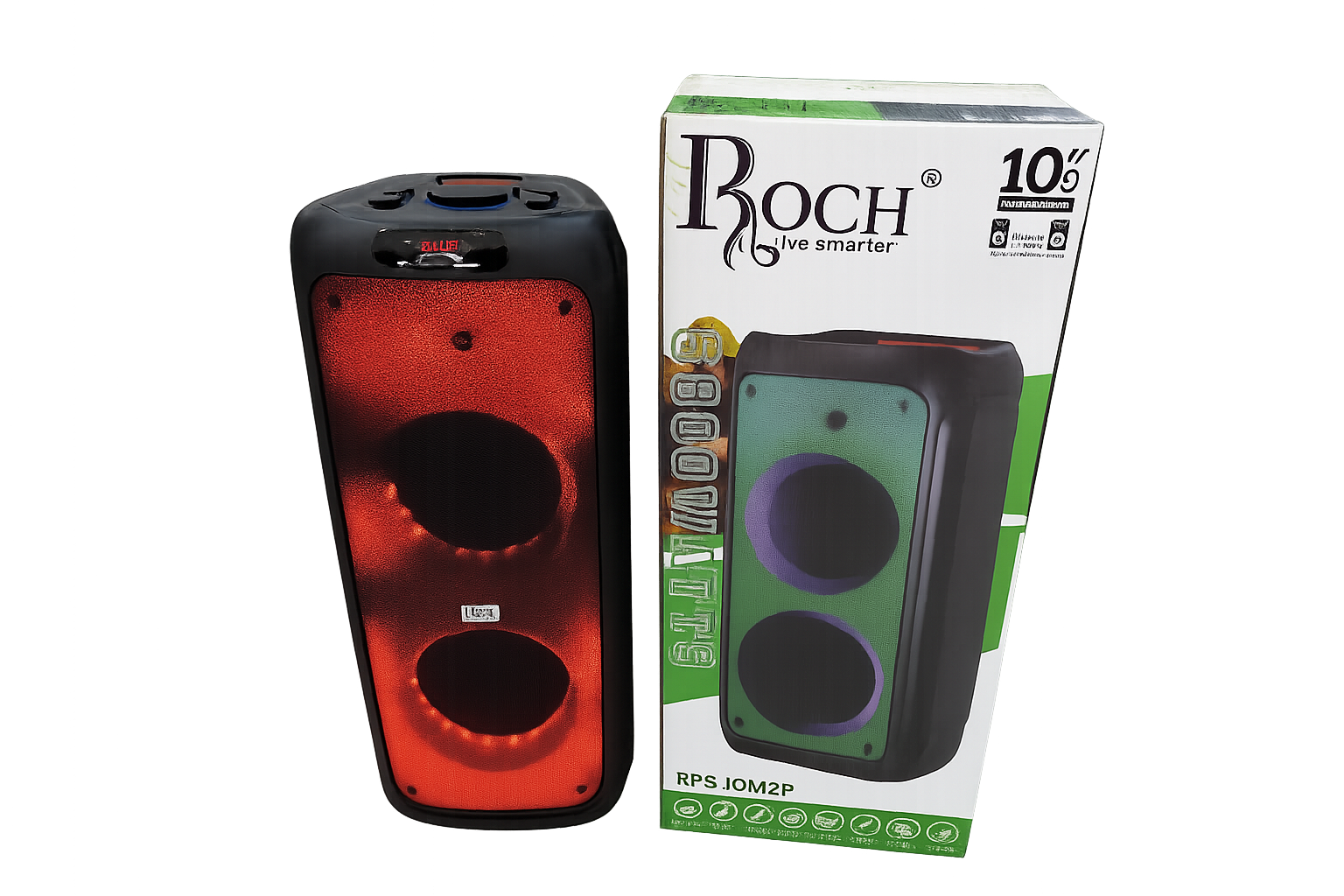 ROCH RECHARGEABLE PARTY SPEAKERRPS-10M2F