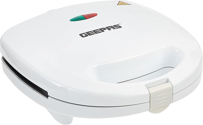 Geepas Sandwich Grill Maker, White
