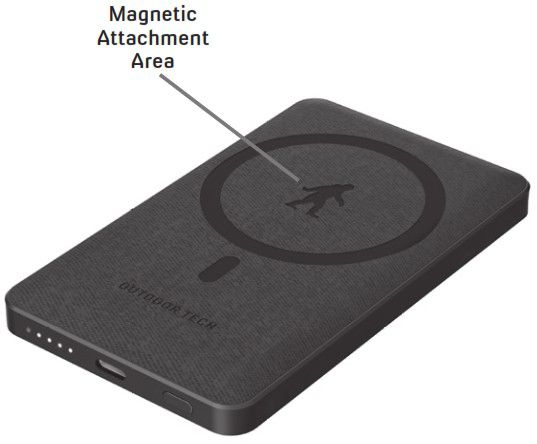 Magnetic Wireless Powerbank 5000 mAh