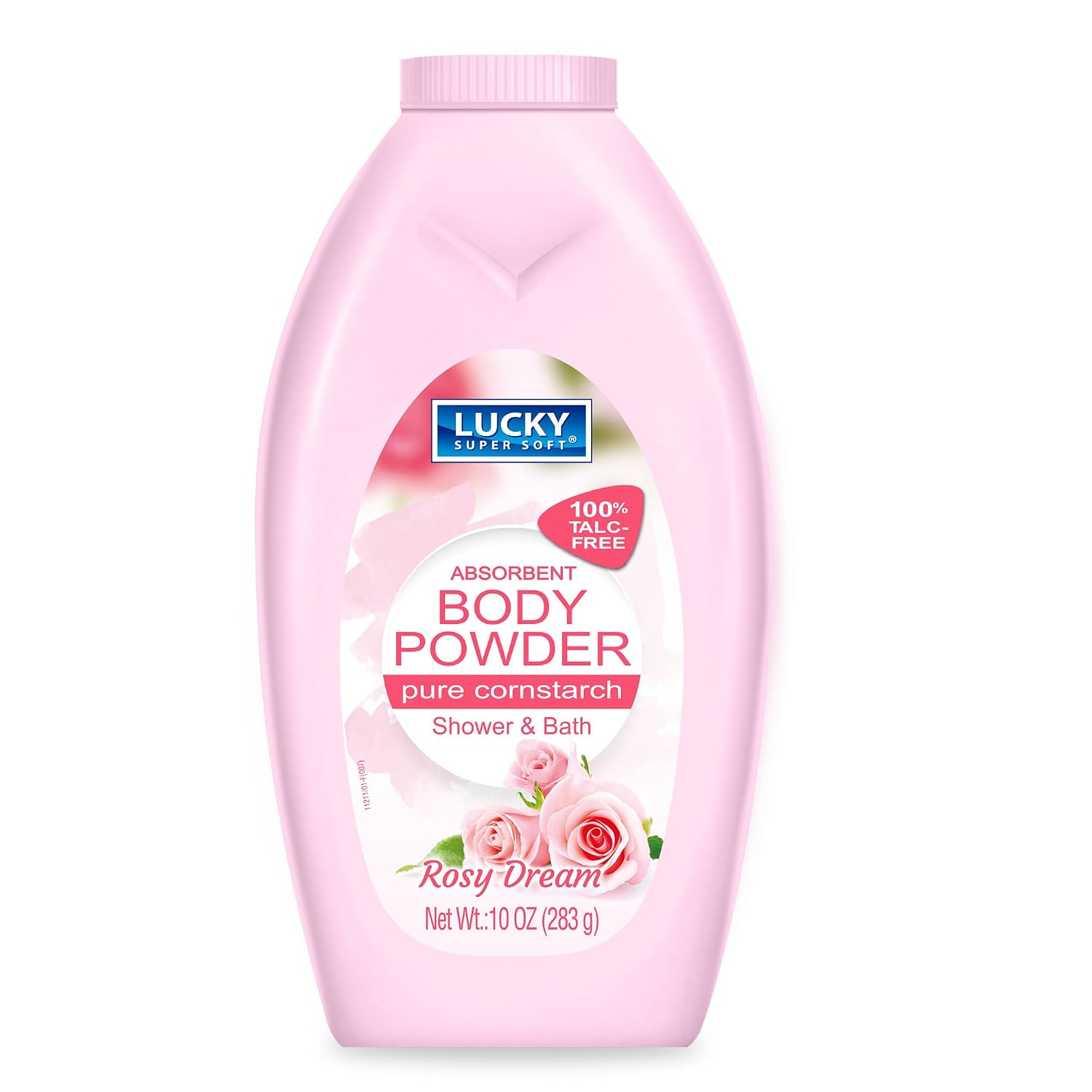 Lucky Super Soft Absorbent Body Powder, Rosy Dream, 10 Oz (283G)