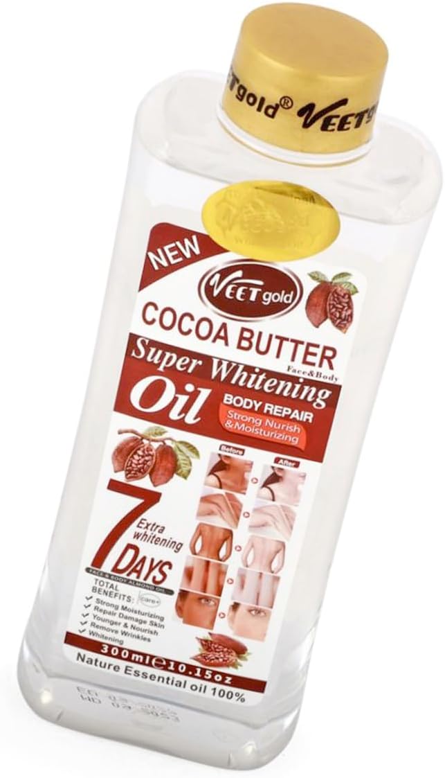 VeetGold Cocoa Butter Super Whitening Body Repair Oil 100ml