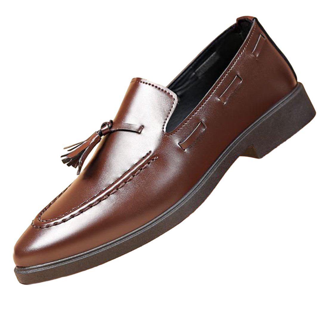 Brown Tassel Loafer