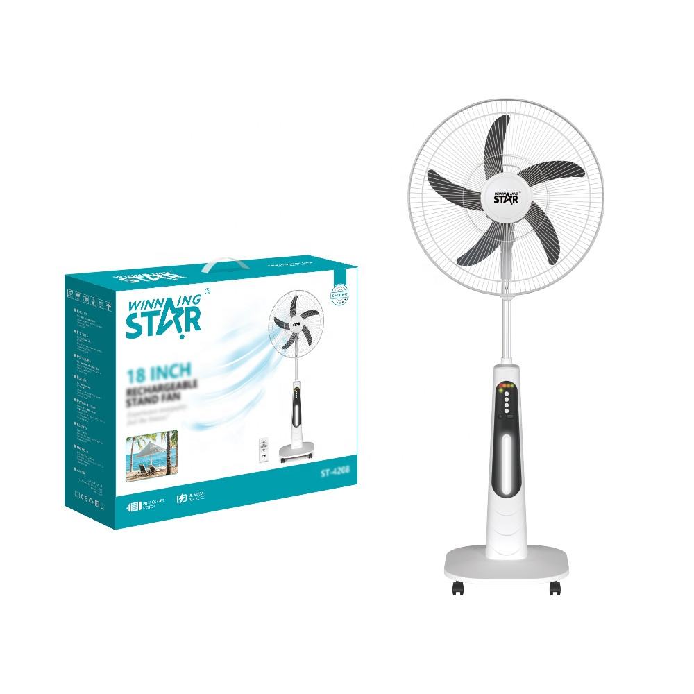 WINNING STAR ST-4208 Rechargeable 18 Inch Fan