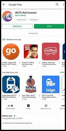 How to book rail tickets from the irctc app in Hindi