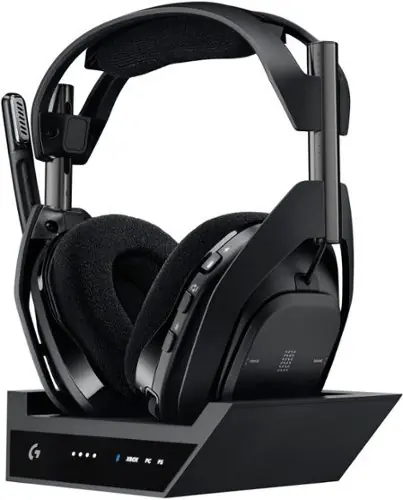 Logitech - Astro A50 X LIGHTSPEED Wireless with PLAYSYNC Gaming Headset + Base Station for Xbox Series X|S, PS5, PC/MAC - Black