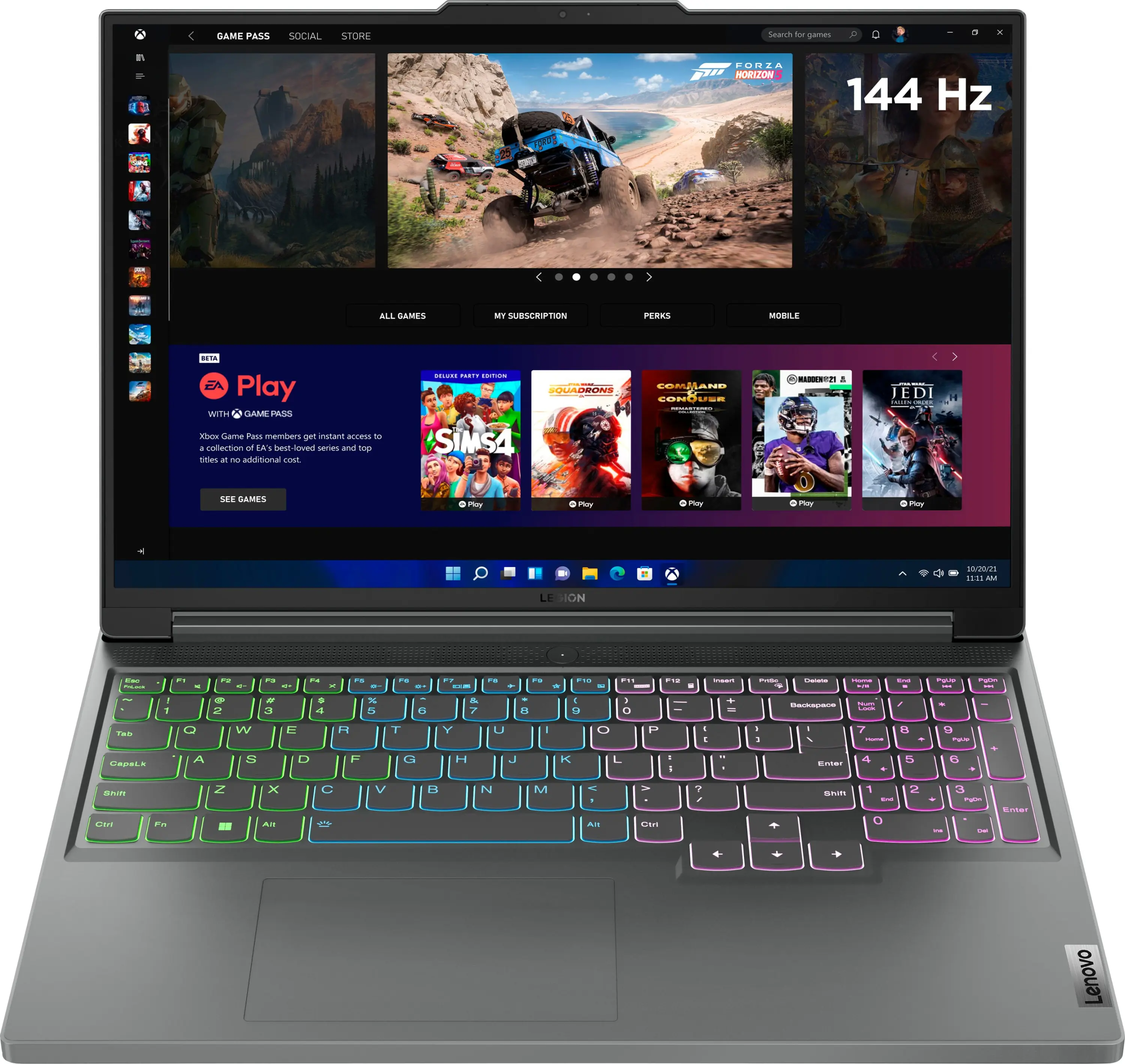 Lenovo - Legion Slim 5 16" Gaming Laptop WUXGA - Ryzen 5 7640HS with 16GB Memory - NVIDIA GeForce RTX 4060 8GB - 512GB SSD - Storm Grey