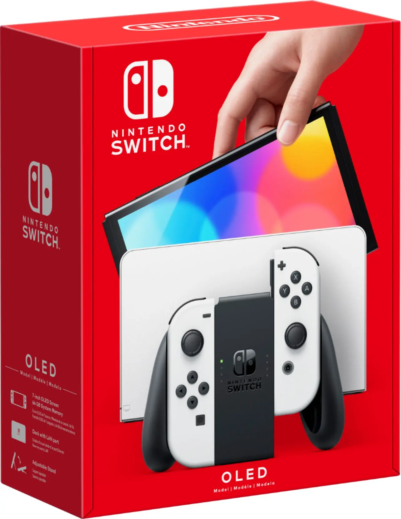 Nintendo - Switch - OLED Model w/Joy-Con - White