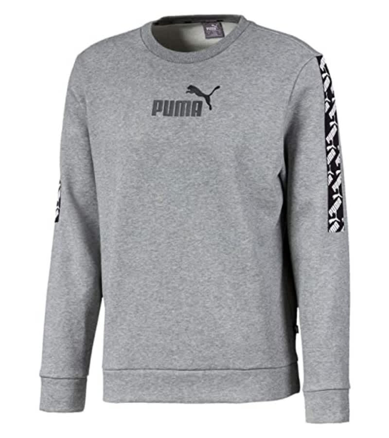 Puma Men's AMPLIFIED CREW Fleece Sweater | Flook