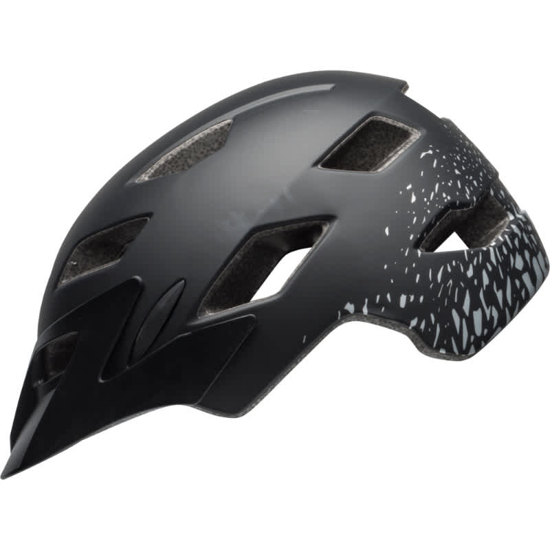 Bell Sidetrack Matte Black/Silver Junior Helmet