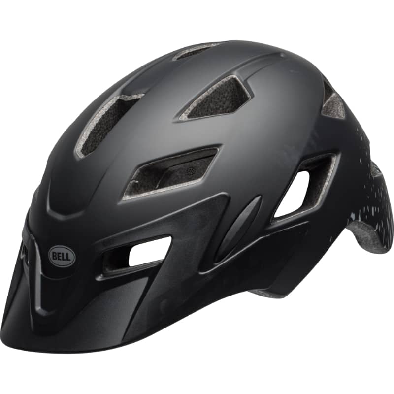 Bell Sidetrack Matte Black/Silver Junior Helmet