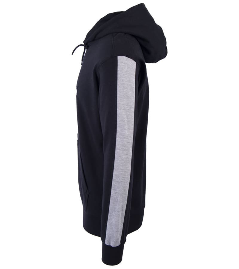 Men's Hoody with Striped Sleeves