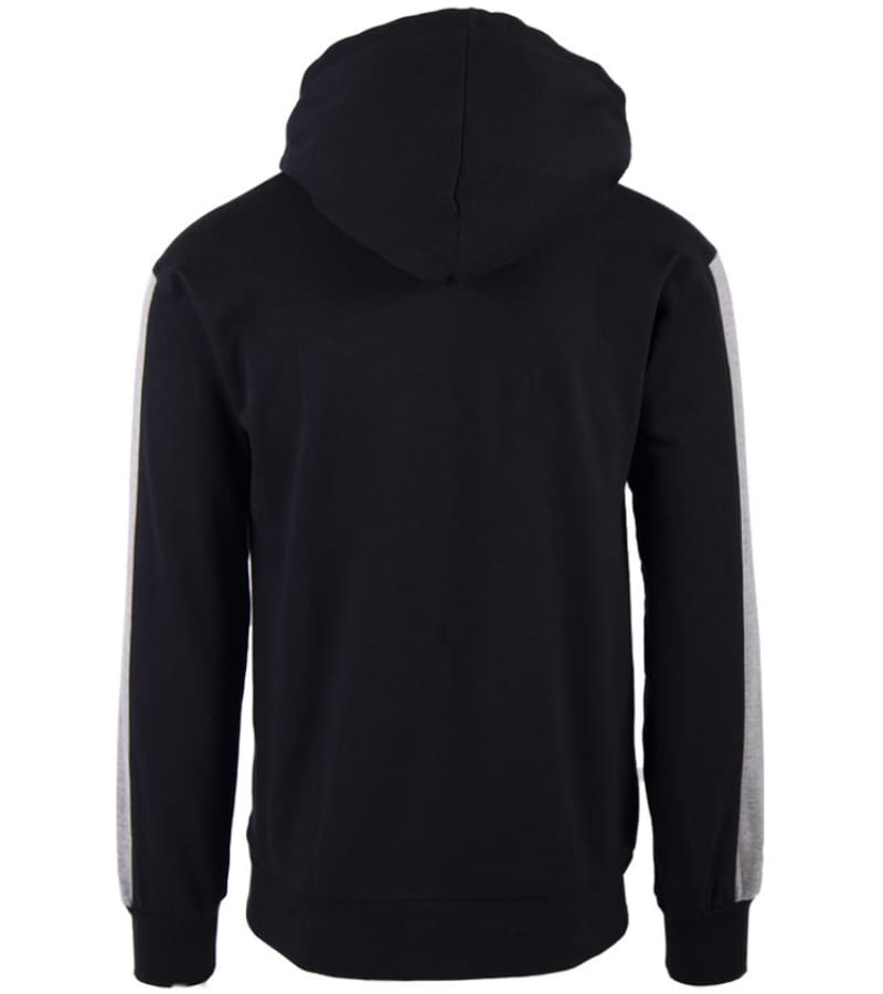 Men's Hoody with Striped Sleeves