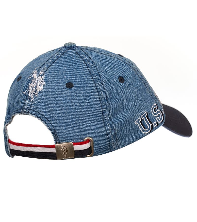 Men's 6 Panel Cotton Denim Cap