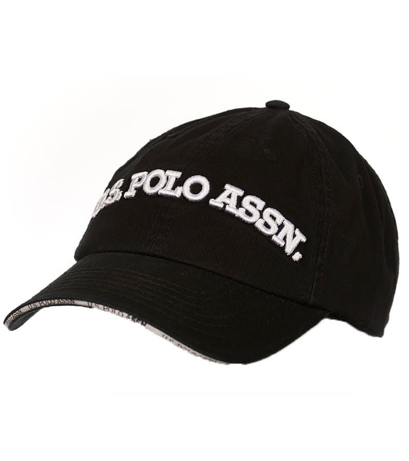 Men's 6 Panel Cotton Logo Cap