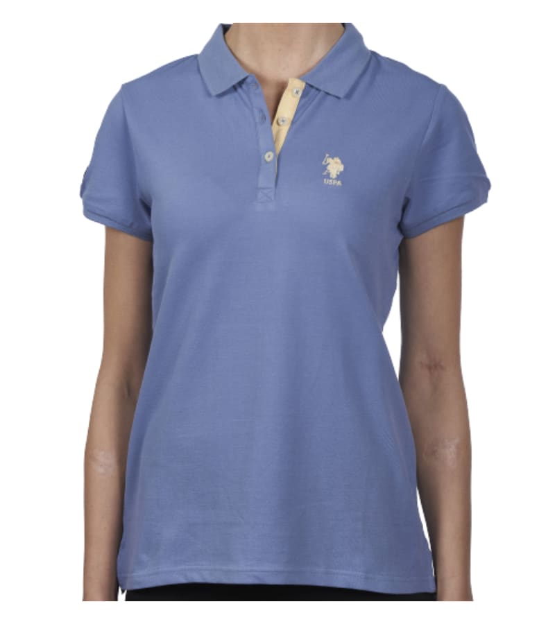 Ladies DUAL HORSEMAN LOGO Polo