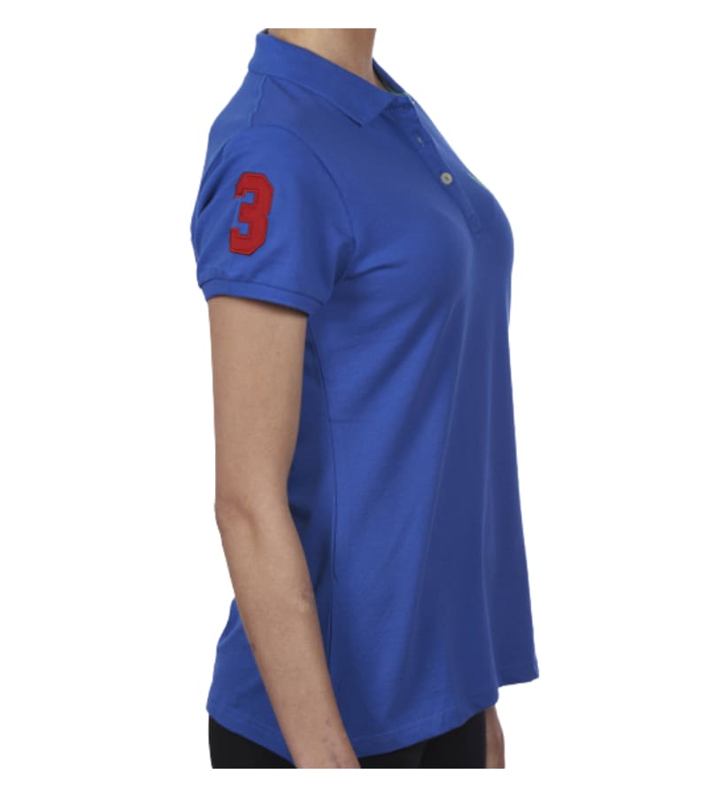 Ladies DUAL HORSEMAN LOGO Polo