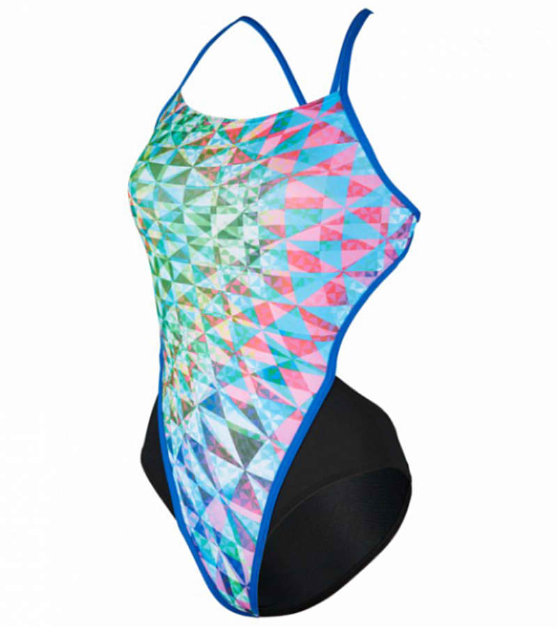 Ladies CHRYSTAL Open Back Swimsuit