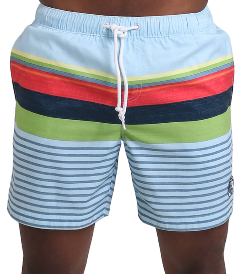 Men's STRIPE VOLLEY Swim Shorts