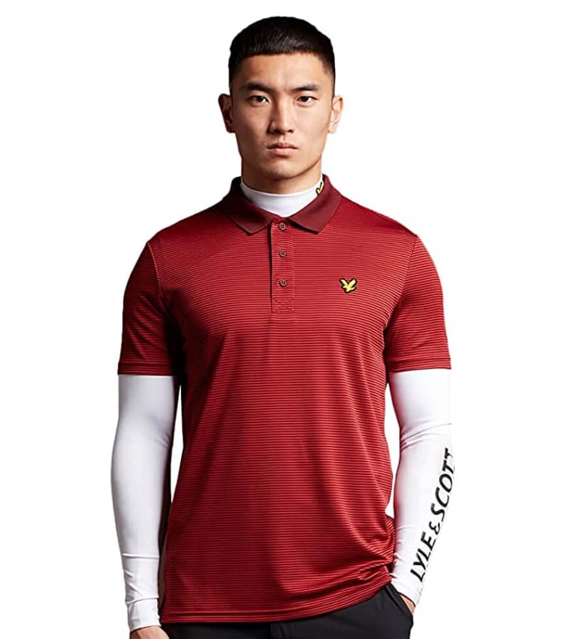 Men's MICROSTRIPE Golf Polo