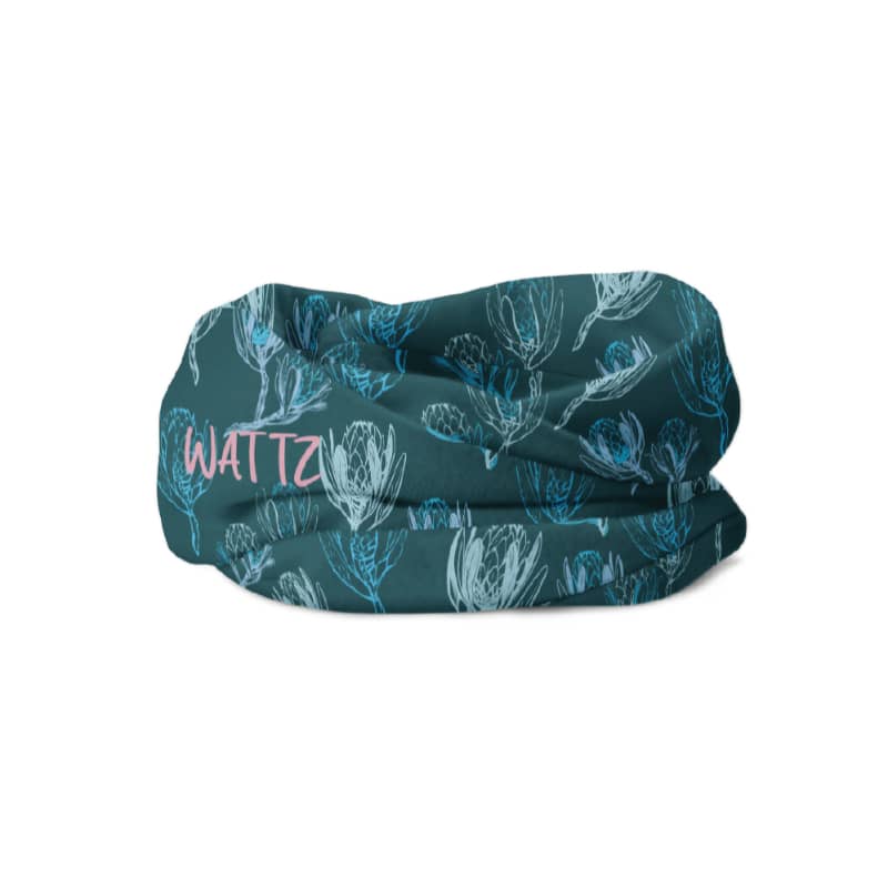 Wattz Ladies Protea Blue Snood