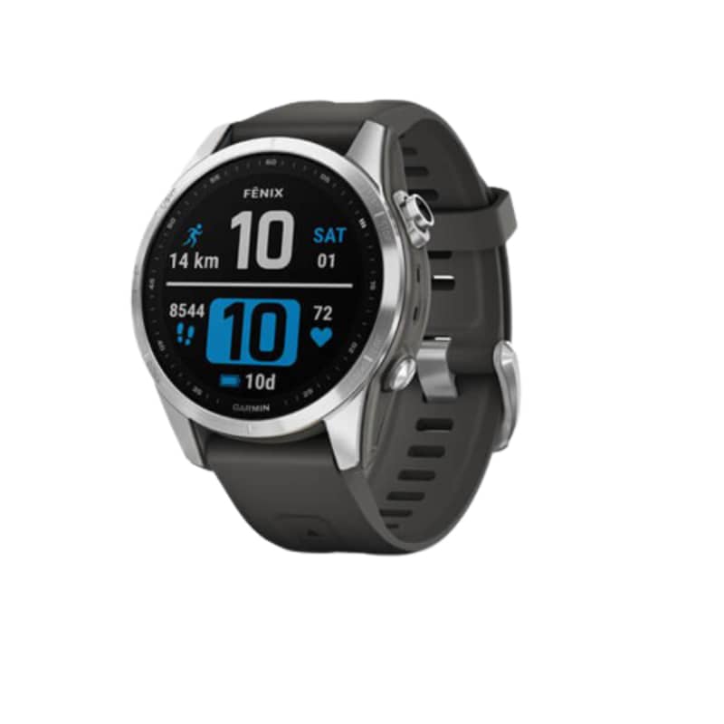 Garmin Fenix 7S Silver with Graphite Band Smart Watch