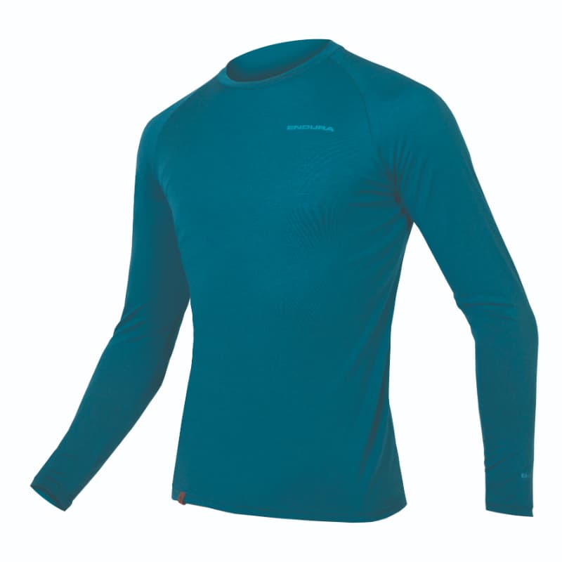 Endura Ladies Green Baabaa Blend Long Sleeve Base Layer
