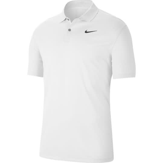 Nike Dry Victory Solid Men&#039;s White Shirt