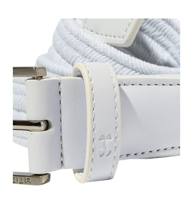 Under Armour Braided Golf Belt Men's White