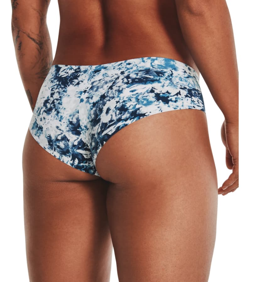 panties Under Armour Pure Stretch Hipster Print 3 Pack - 597/Blue