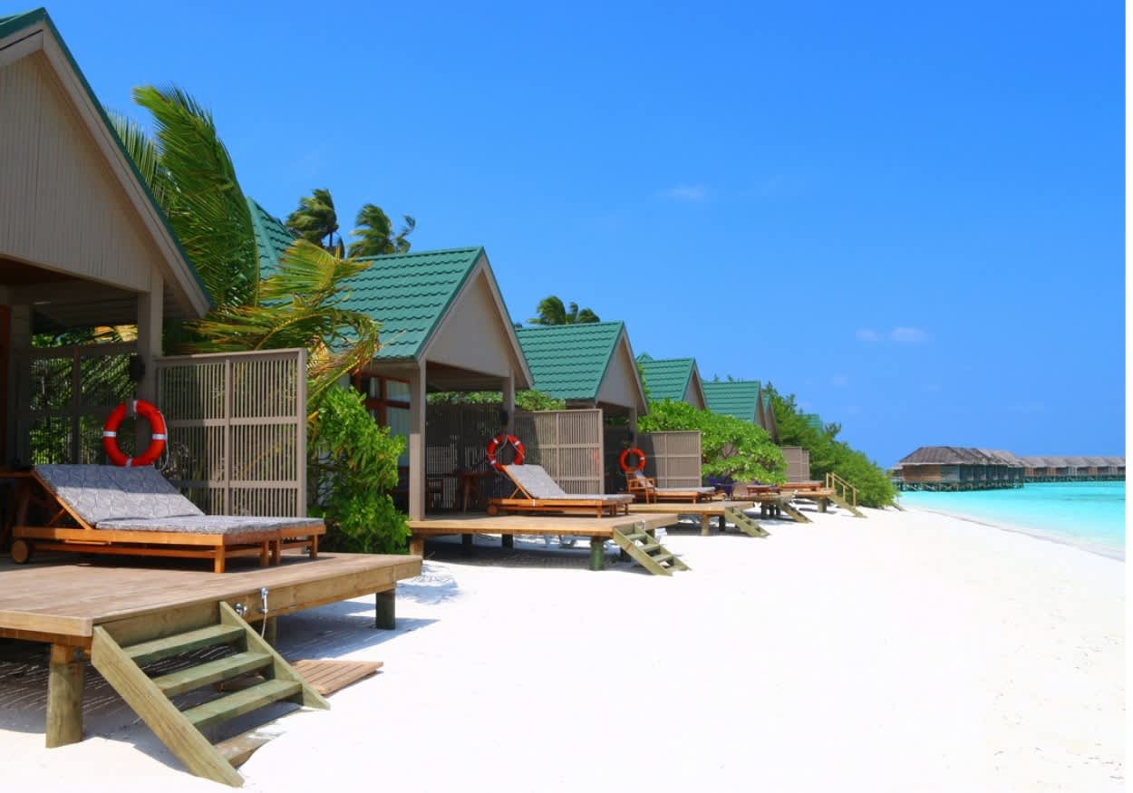  4* MEERU ISLAND RESORT Maldives, North Male Atoll: 7 Nights Stay & Breakfast, Lunch + Dinner & Flights from R37 630 pps!