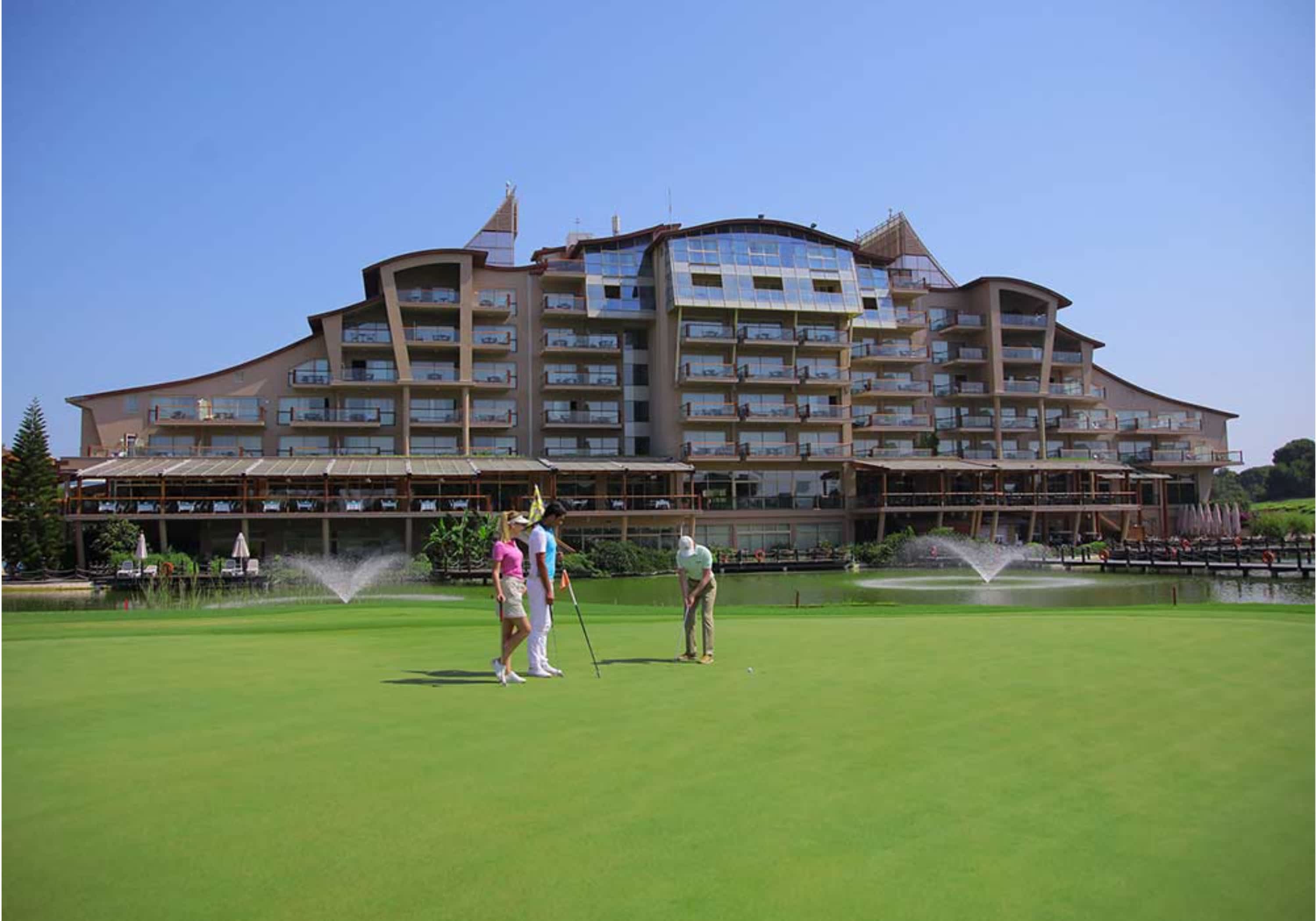 Turkey Golf Tour: 7 Night ALL-INCLUSIVE Stay at Sueno Deluxe Hotel + 4 Rounds each + Transfers