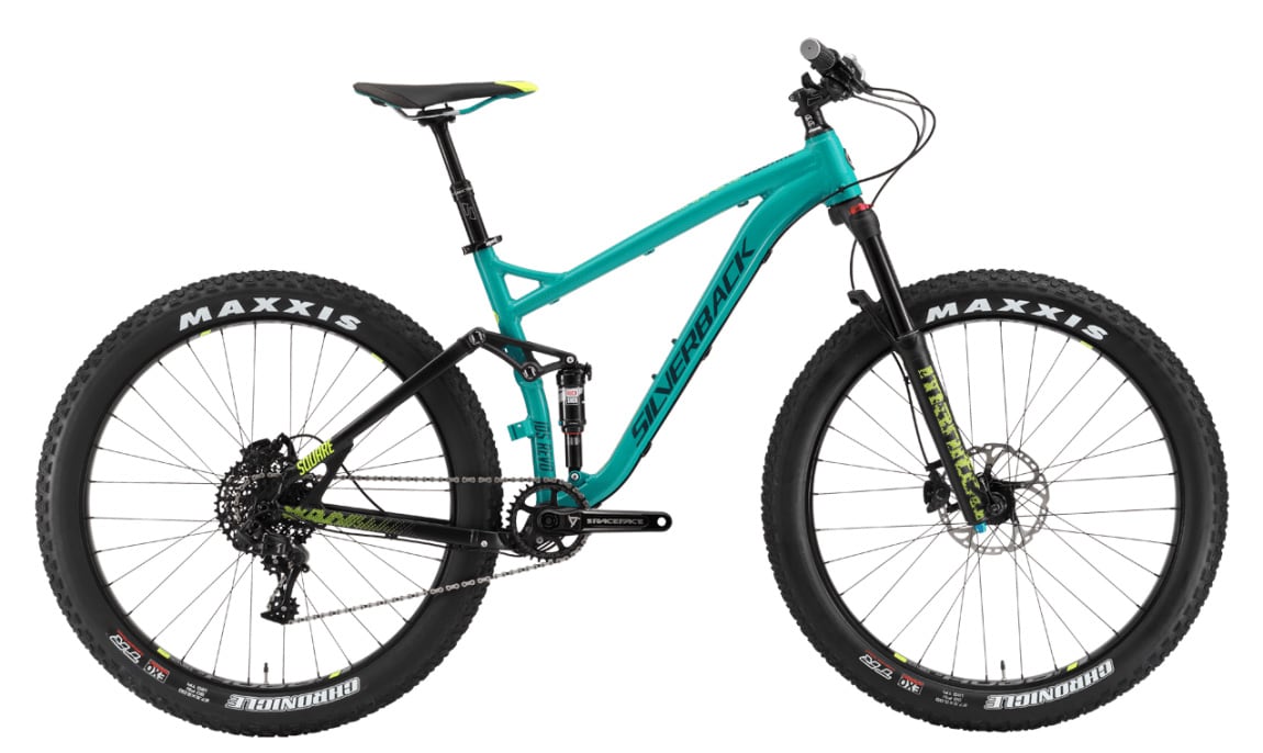 2016 Silverback  Square 650B 27.5 Dual Suspension Aluminium Mountain Bike