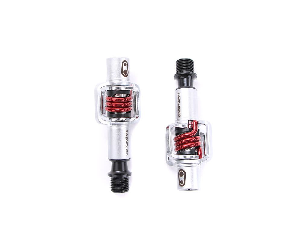 Crankbrothers Egg Beater 1 Silver/Red MTB Pedals