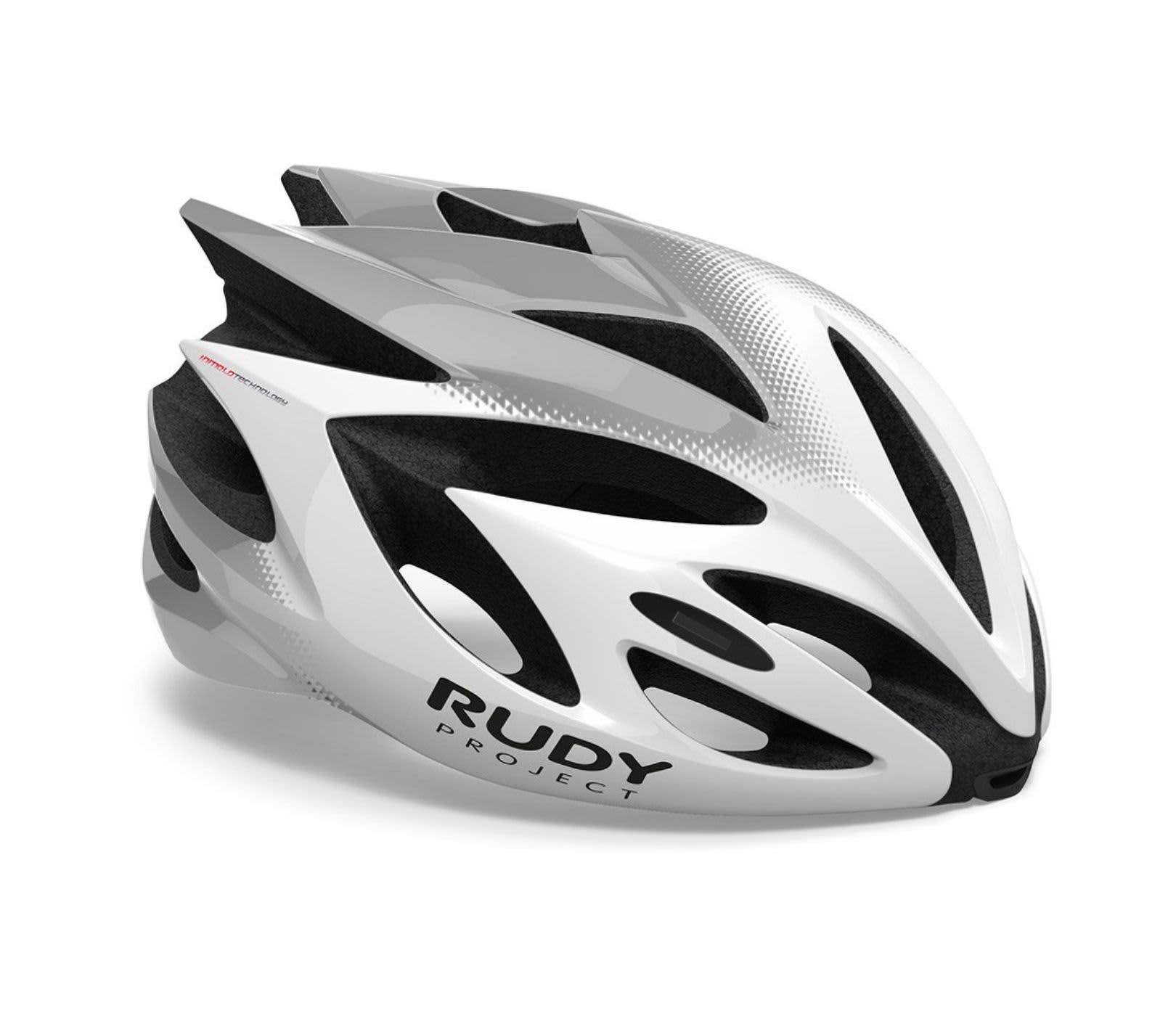 Rudy Project Rush Mips MTB Helmet (Black/White Shiny)