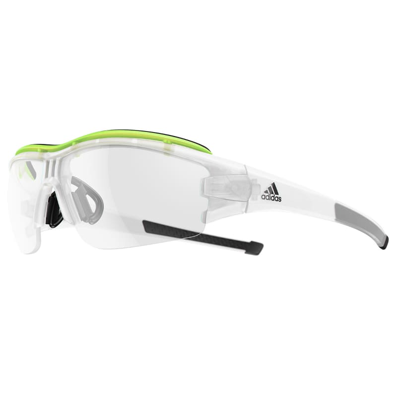 Adidas Crystal Matte Glow Photo Evil Eye Half Rim Pro Sunglasses